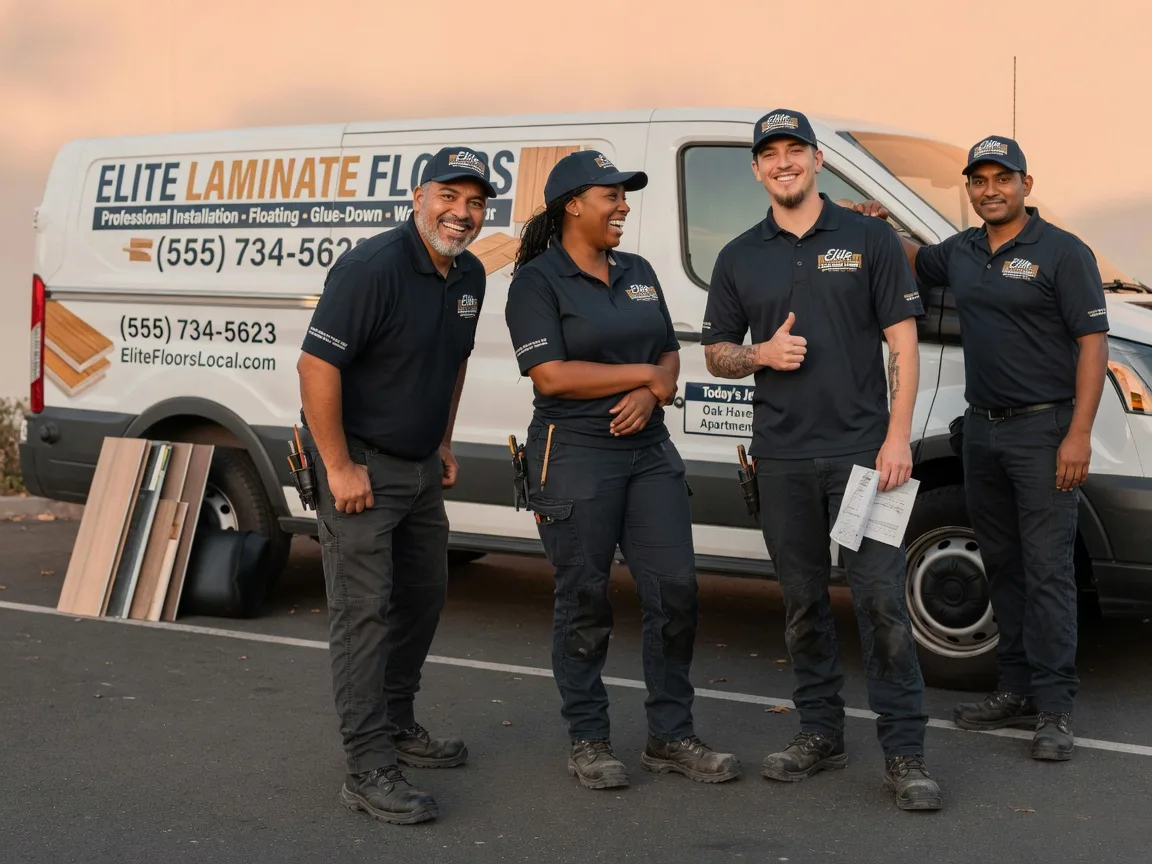 Laminate flooring installation company in Allenton, MI